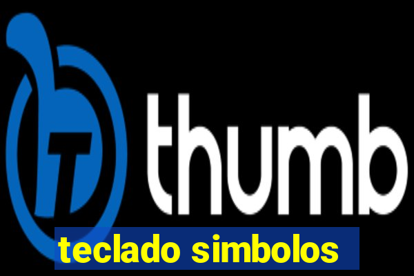 teclado simbolos